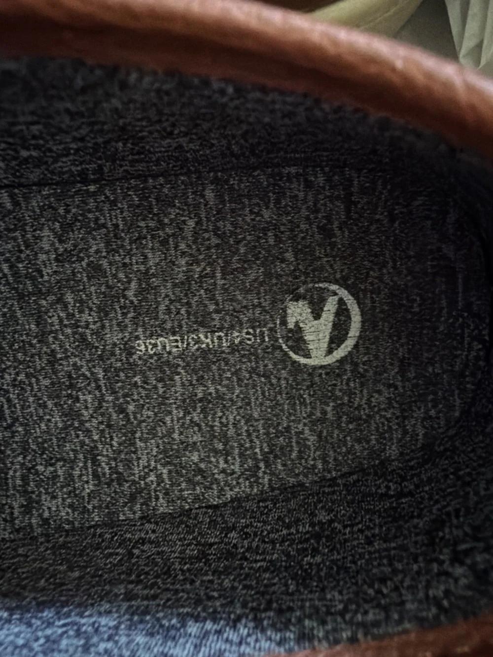 Tan youth shoes